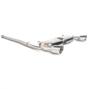 GT 86 / Scion FR-S Cat back system - none resonated - polished trims