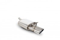 RS4 4.2 V8 B7 Rear silencer only + polished trims with active exhaust valves