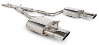 RS 4.2 V8 B7 Cat back resonated + polished trims with active exhaust valves