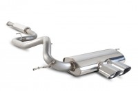 Focus ST250 Cat back system resonated with polished Daytona tailpipes