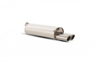 Golf 4 All exc 4WD - Stealth Rear silencer with link pipe