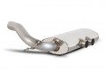 Focus ST250 Cat back system resonated with black ceramic Serket tailpipes