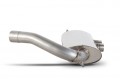 Focus ST250 Cat back system resonated with black ceramic Serket tailpipes