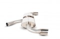 TT Mk2 2.0 TFSi Cat back system polished trims