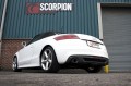 TT Mk2 2.0 TFSi Cat back system polished trims
