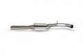 TT RS 76mm De-cat race system. Rear silencer fitted with active exhaust valve. Stainless steel