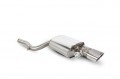 RS4 4.2 V8 B7 Rear silencer only + polished trims with active exhaust valves