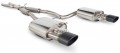 RS 4.2 V8 B7 Cat back resonated + black ceramic trims with active exhaust valves