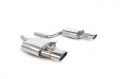 RS4 4.2 V8 B7 Rear silencer only + polished trims with active exhaust valves