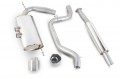 Focus ST250 Cat back system none resonated with polished Daytona tailpipes