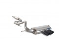 Focus ST250 Cat back system none resonated with black ceramic Serket tailpipes