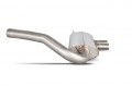 Focus ST250 Estate Cat back system resonated with polished Daytona tailpipes