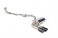 RS3 Turbo back system with high flow sports catalyst